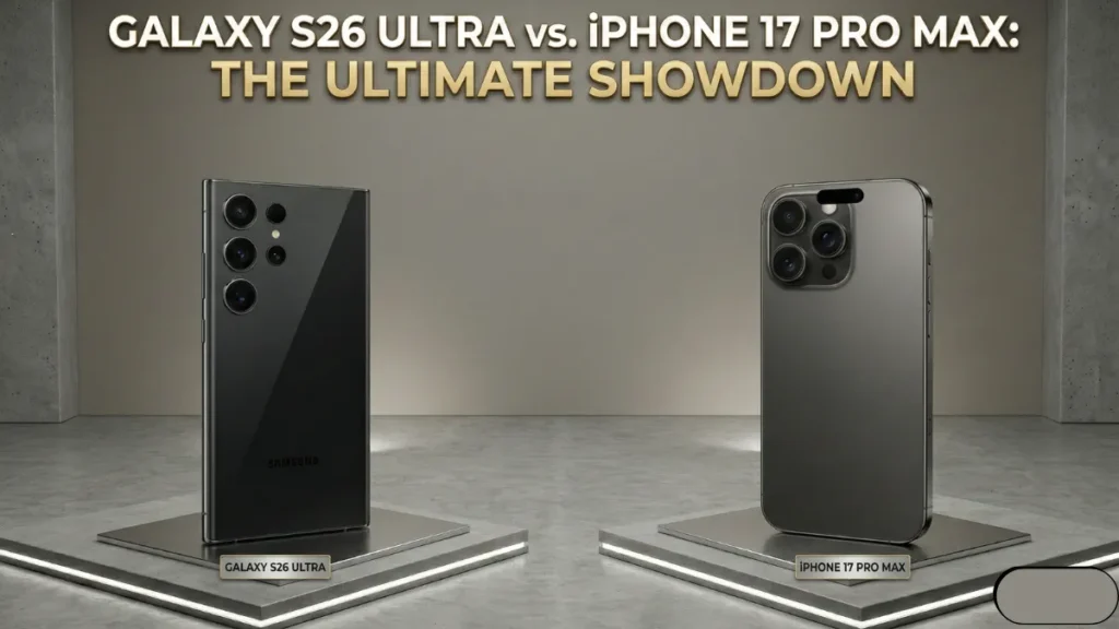 Samsung Galaxy S26 Ultra vs iPhone 17 Pro Max